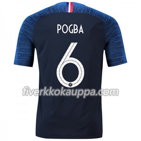 Jalkapallo Pelipaidat/Peliasut Ranska Pogba 6 Kotipelipaita World Cup 2018